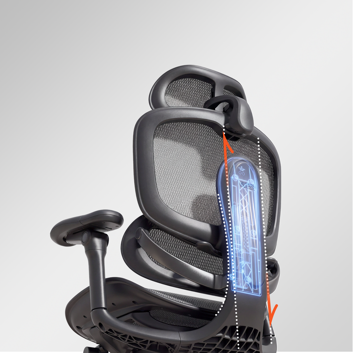 כסא ארגונומי עם הדום SIHOO Doro-C300 PRO V2 שחור
