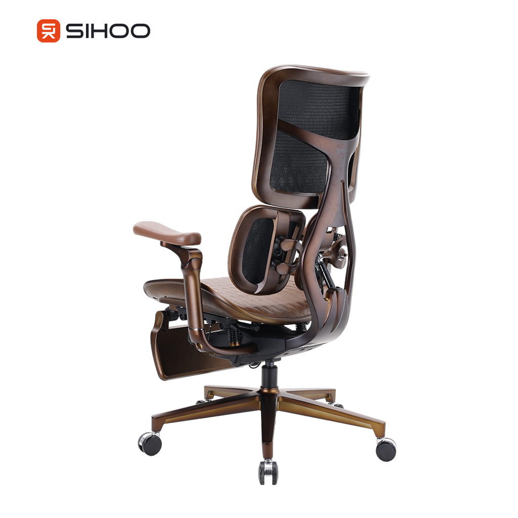 כיסא מנהלים ארגונומי SIHOO S300L Top-Grain Leather