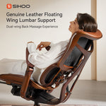 כיסא מנהלים ארגונומי SIHOO S300L Top-Grain Leather