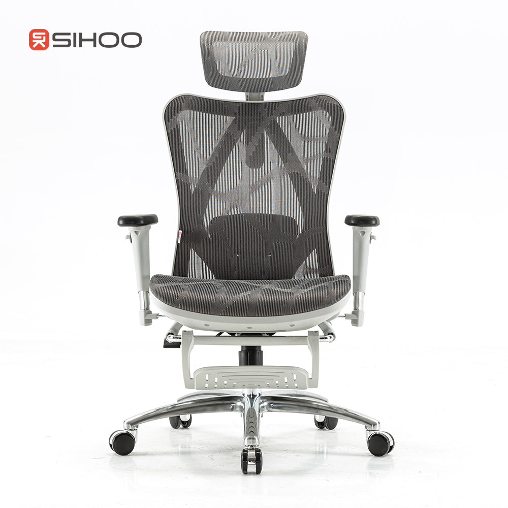 SIHOO M57B אפור בהיר עם הדום