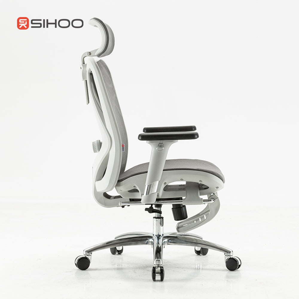 SIHOO M57B אפור בהיר עם הדום
