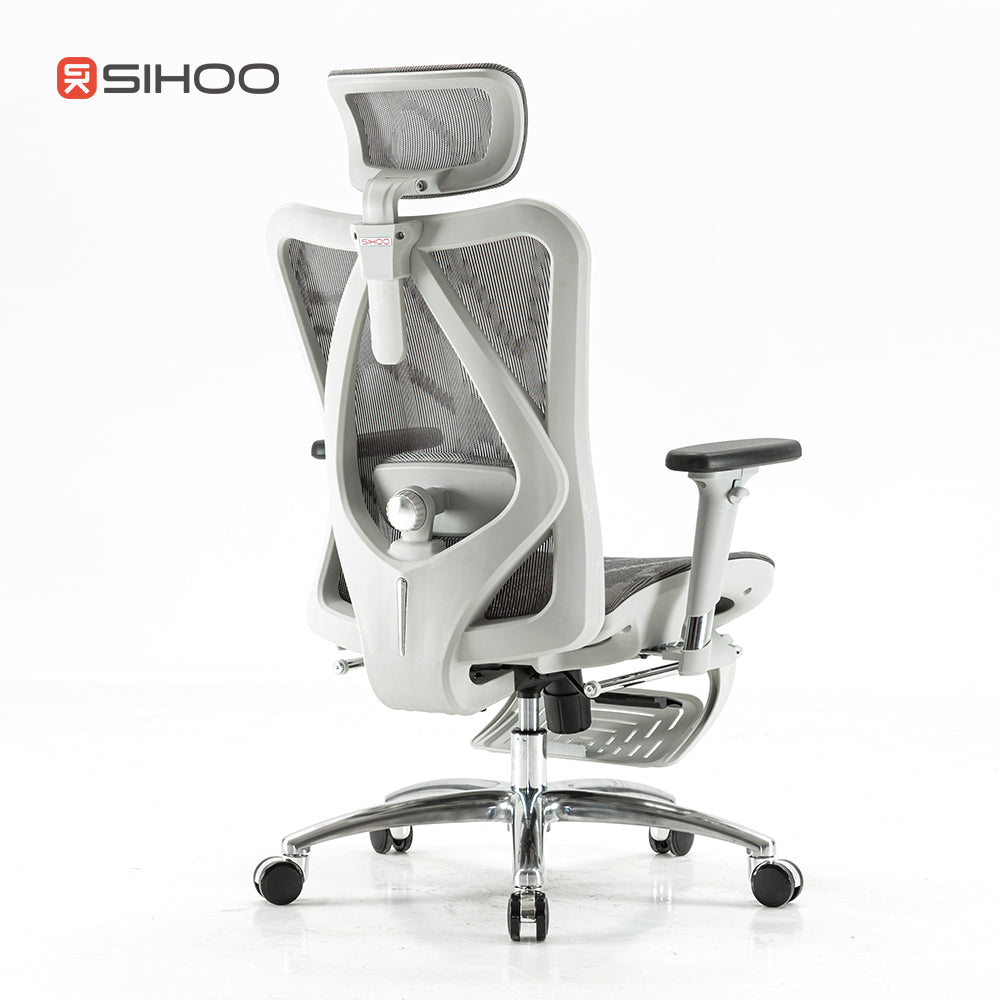 SIHOO M57B אפור בהיר עם הדום