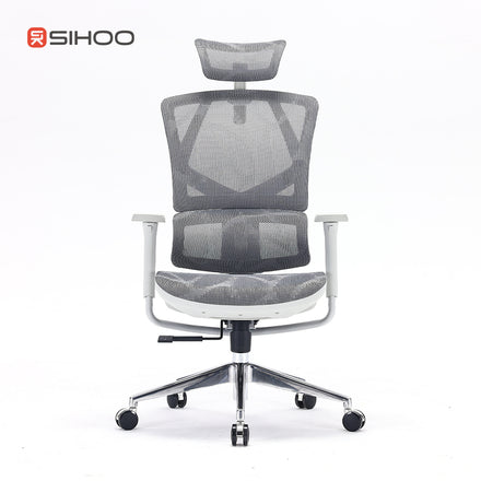 כסא מנהלות SIHOO M90 אפור