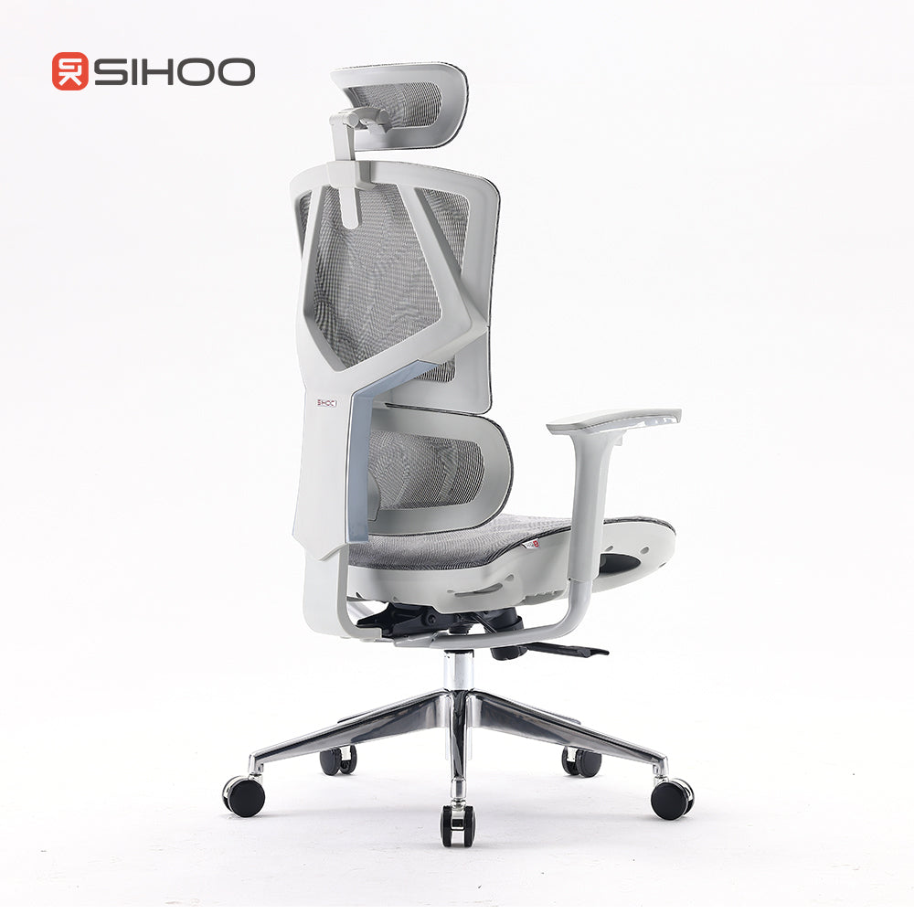 כסא מנהלות SIHOO M90 אפור