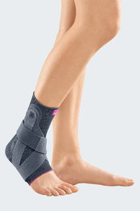 קרסוליה אלסטית עם סיליקון ורצועה מייצבת – LEVAMED ACTIVE